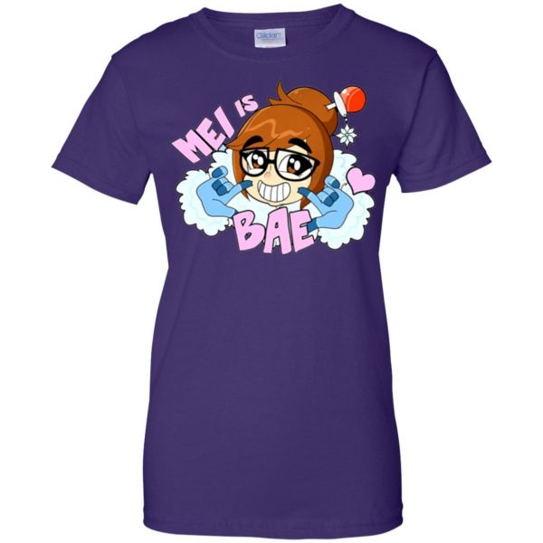 mei is bae womens t shirt - lady t shirt - purple