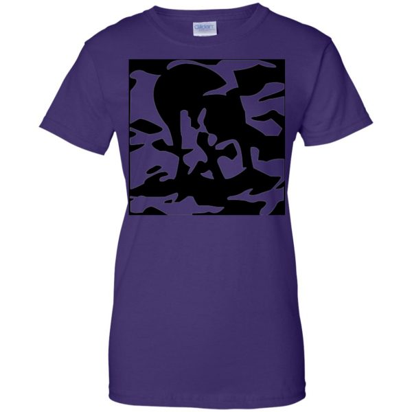 funyarinpa womens t shirt - lady t shirt - purple