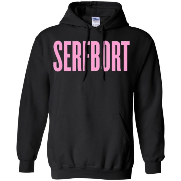 serfbort hoodie - black