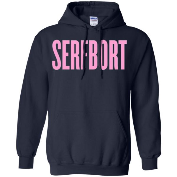 serfbort hoodie - navy blue