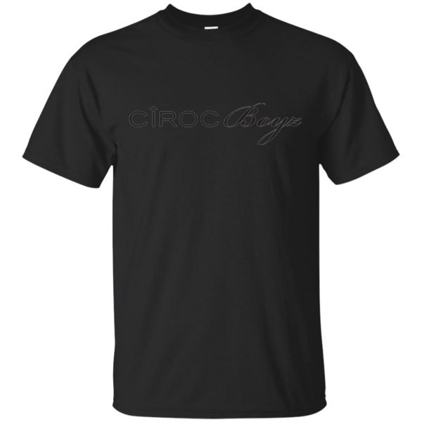 ciroc boyz t shirts - black