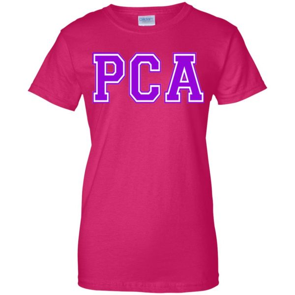pca zoey 101 womens t shirt - lady t shirt - pink heliconia