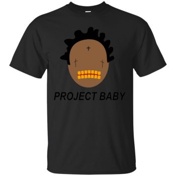 kodak black project baby shirts - black