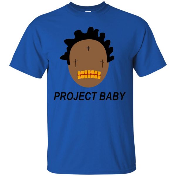 kodak black project babys t shirt - royal blue