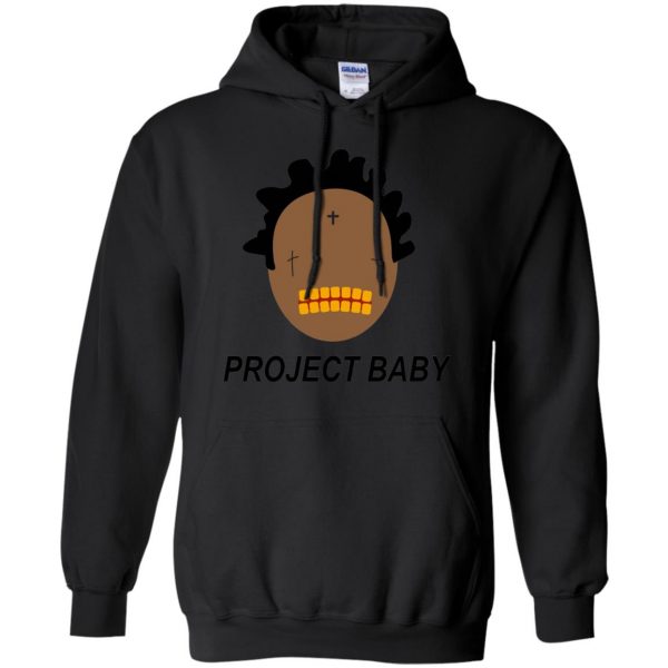 kodak black project babys hoodie - black