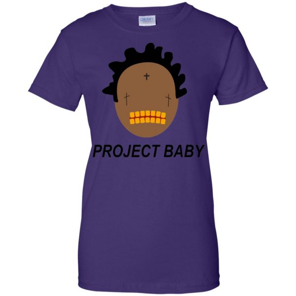 kodak black project babys womens t shirt - lady t shirt - purple