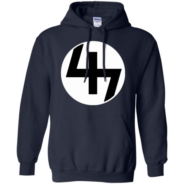 pro era 47 hoodie - navy blue