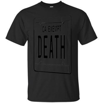 government plates shirt - black