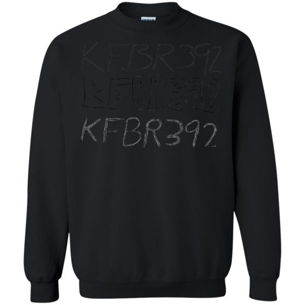 kfbr392 sweatshirt - black