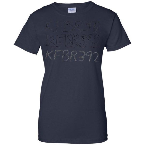 kfbr392 womens t shirt - lady t shirt - navy blue
