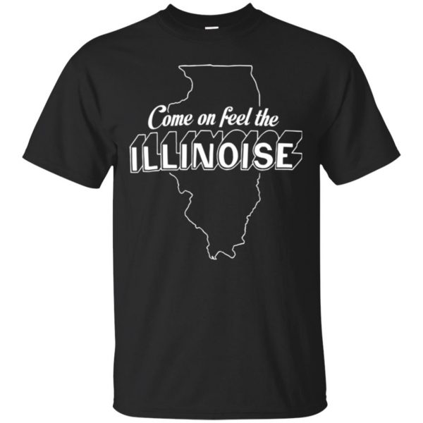 come on feel the illinoise shirt - black