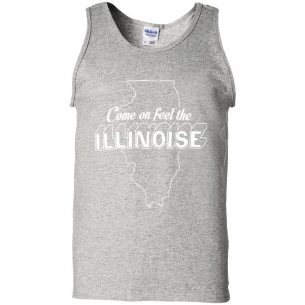 come on feel the illinoise tank top - ash
