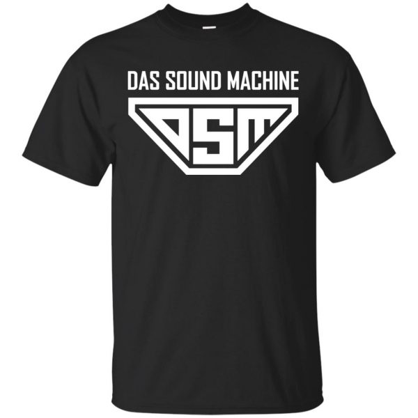 das sound machine tshirt - black