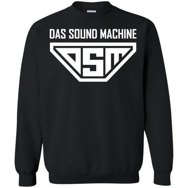 das sound machine sweatshirt - black