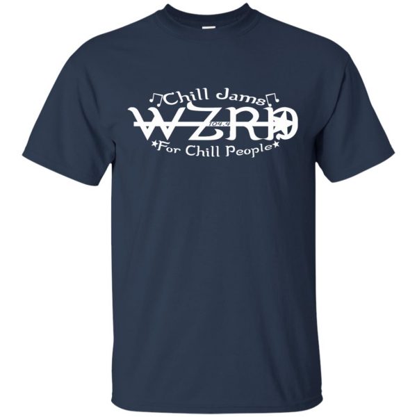 wzrd t shirt - navy blue