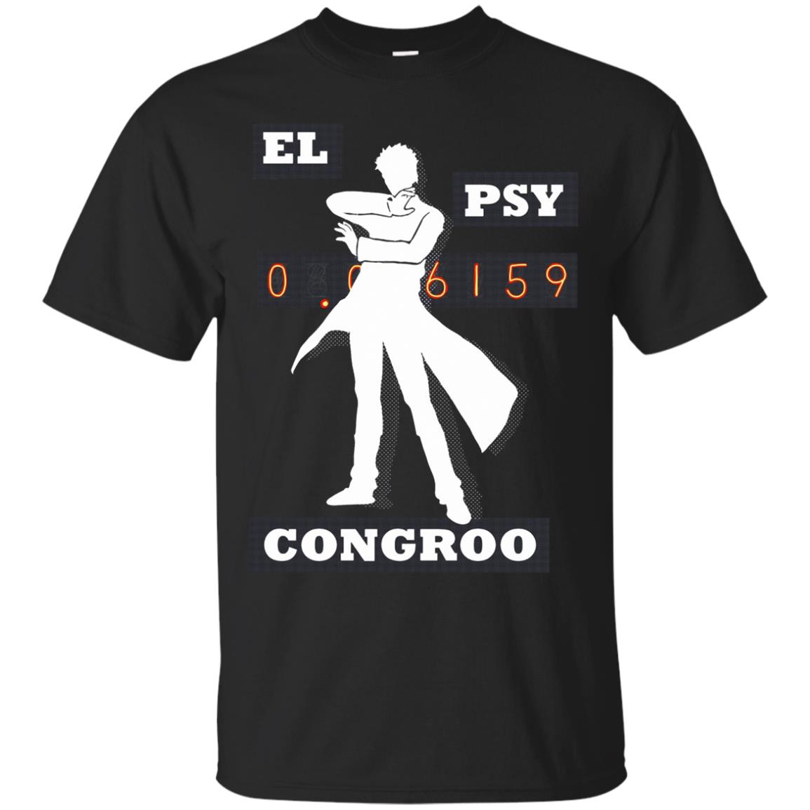 el psy congroo shirt - black