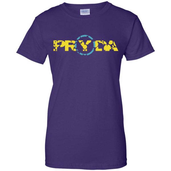 pryda womens t shirt - lady t shirt - purple