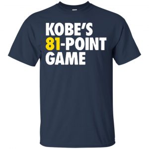 kobe 81 point t shirt