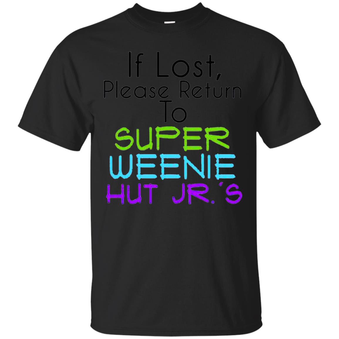 weenie hut jr shirt - black