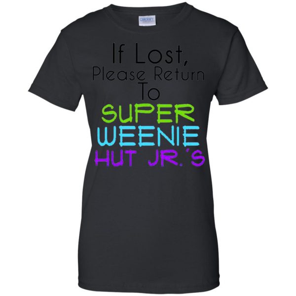 weenie hut jr womens t shirt - lady t shirt - black