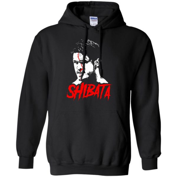 katsuyori shibata hoodie - black