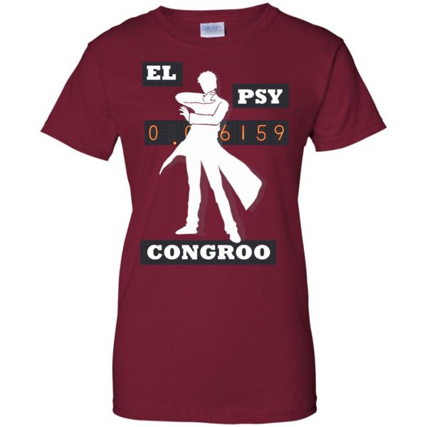 el psy congroo womens t shirt - lady t shirt - pink cardinal