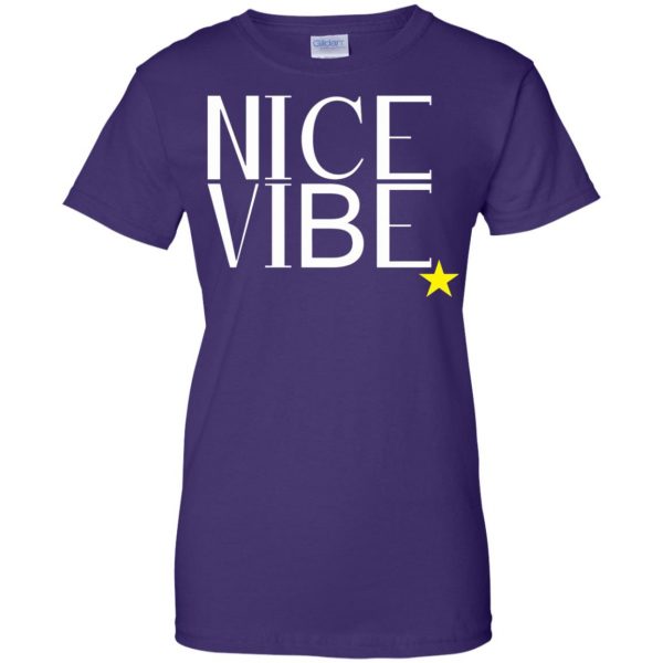 ichigo nice vibe womens t shirt - lady t shirt - purple