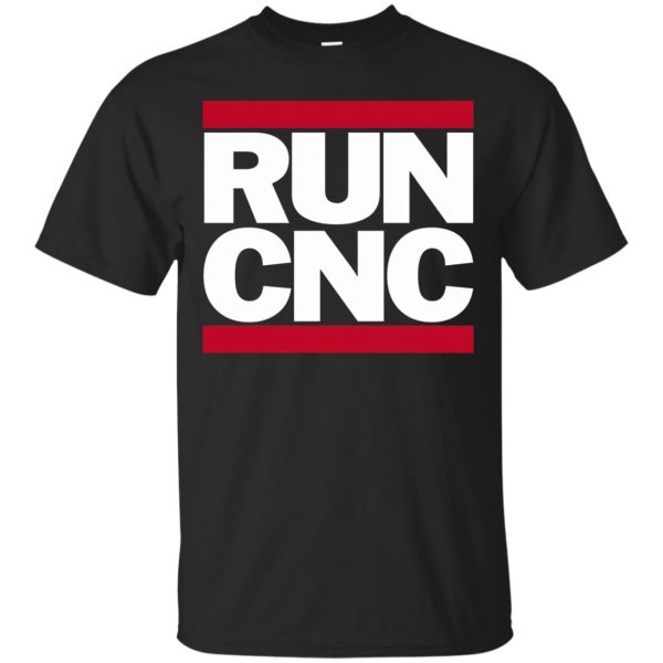 run cnc shirt - black