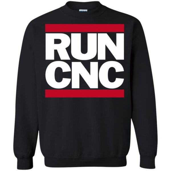 run cnc sweatshirt - black