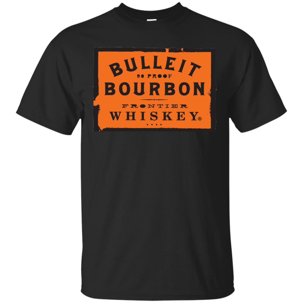 bulleit bourbon shirt - black