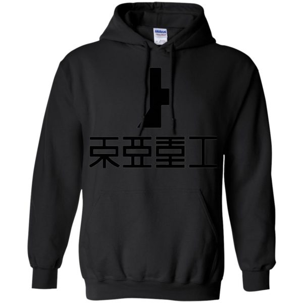 toha heavy industries hoodie - black