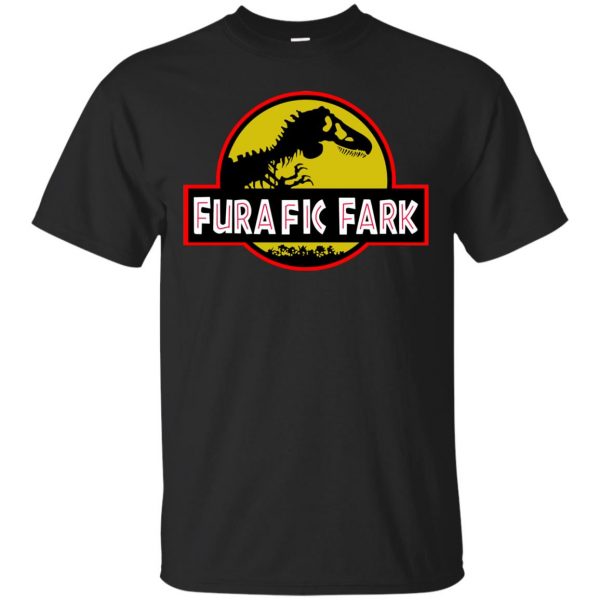 furafic fark shirt - black