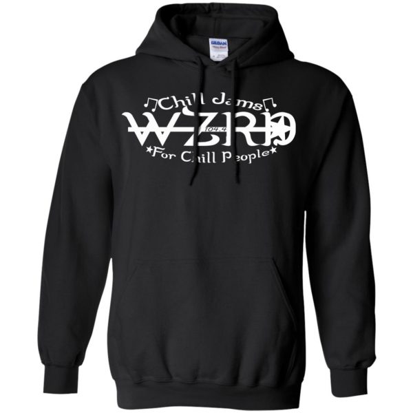 wzrd hoodie - black