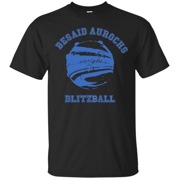 besaid aurochs shirt - black
