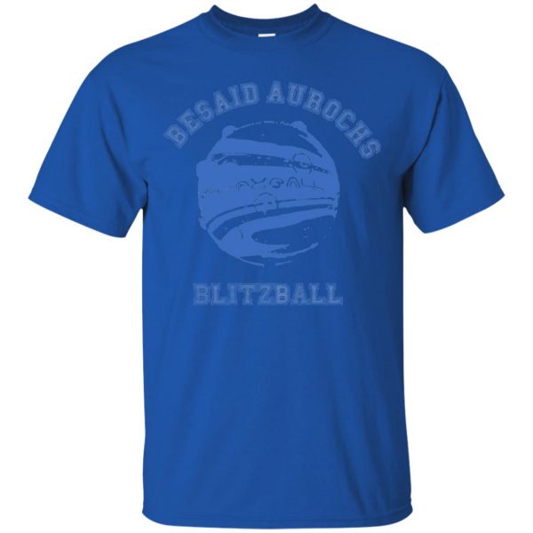 besaid aurochs t shirt - royal blue