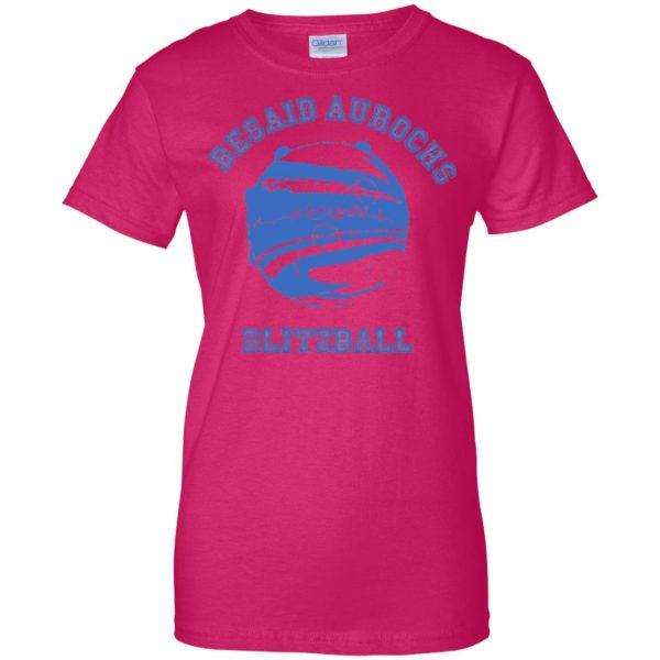 besaid aurochs womens t shirt - lady t shirt - pink heliconia