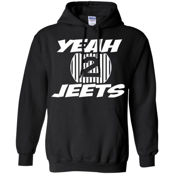 yeah jeets hoodie - black