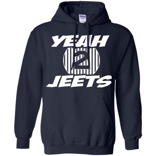 yeah jeets hoodie - navy blue