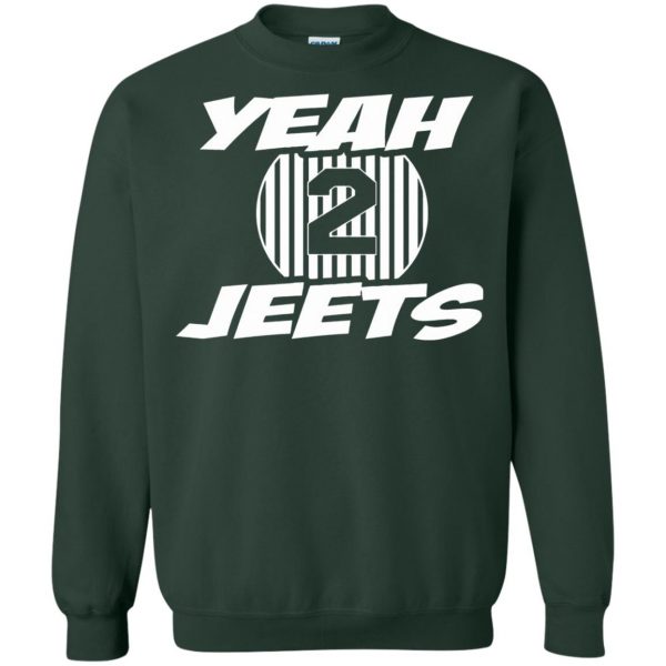 yeah jeets sweatshirt - forest green