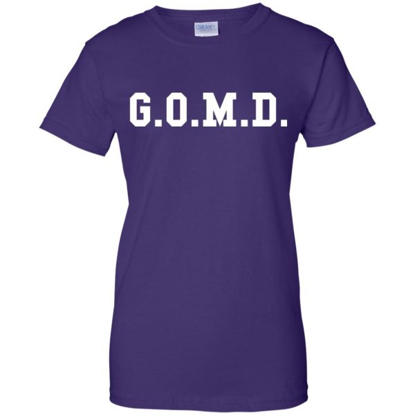 gomd womens t shirt - lady t shirt - purple