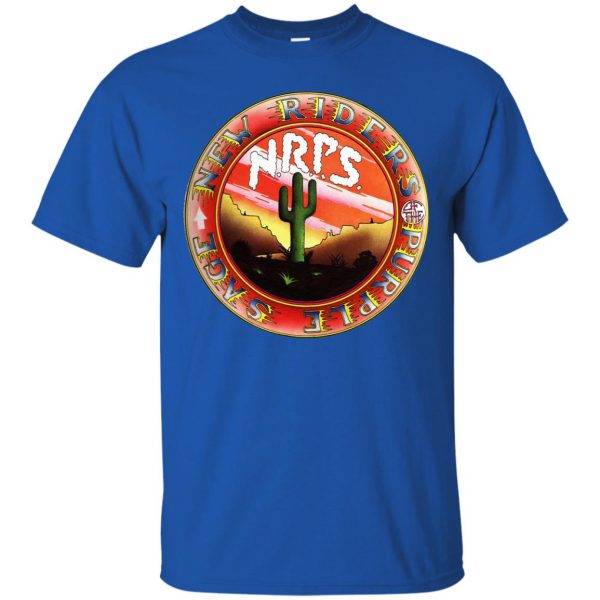 new riders of the purple sage t shirt - royal blue