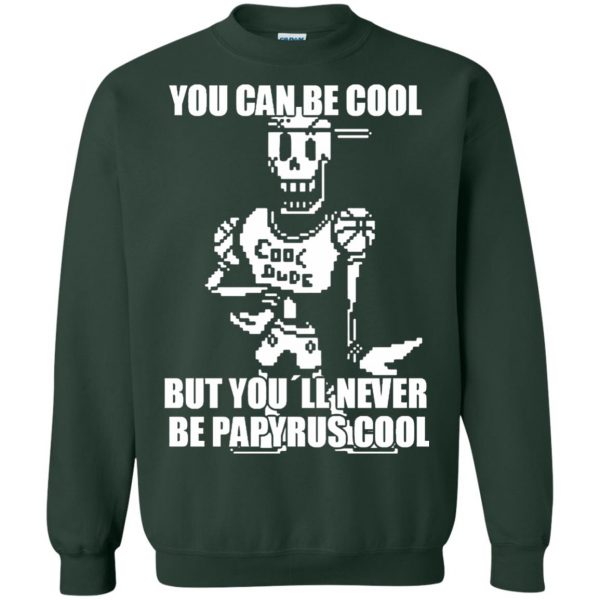 cool dude papyrus sweatshirt - forest green