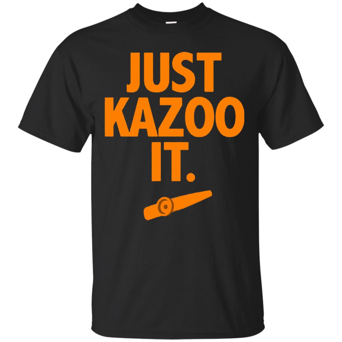 just kazoo it shirt - black