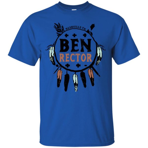 ben rectors t shirt - royal blue