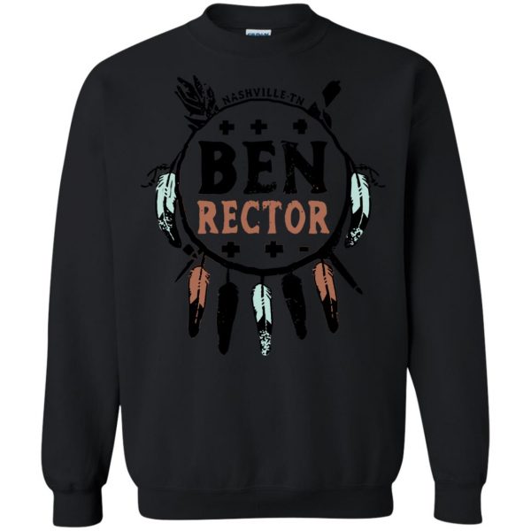 ben rectors sweatshirt - black