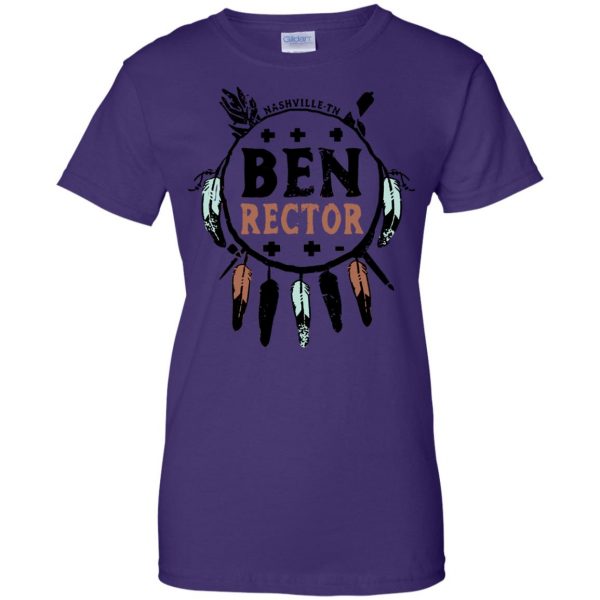 ben rectors womens t shirt - lady t shirt - purple