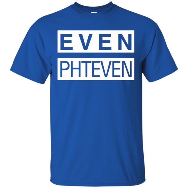 phteven t shirt - royal blue