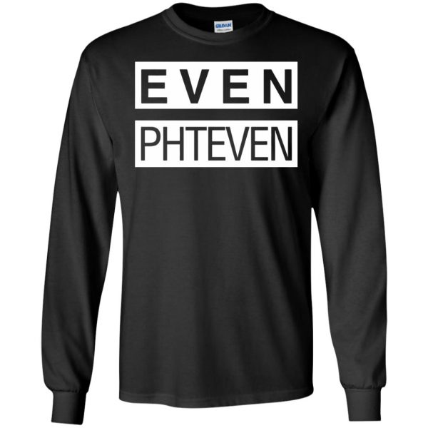 phteven long sleeve - black