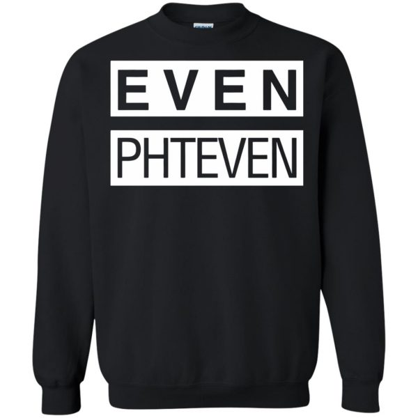 phteven sweatshirt - black
