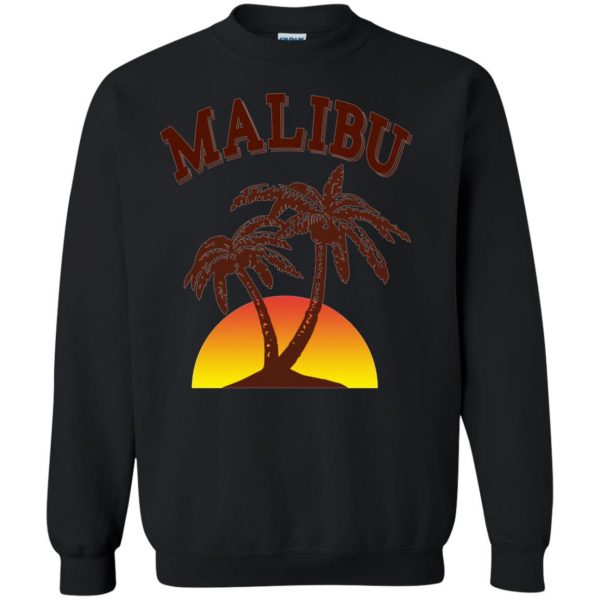 malibu rum sweatshirt - black